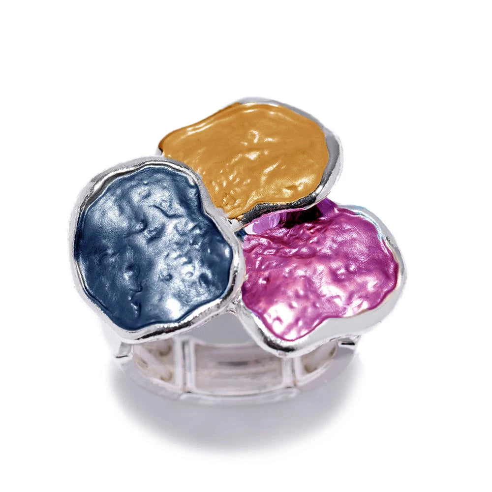 Cring Coco New in Rings Big Rings for Women Accessories Enamel Famous Woman Luxury Brand Ring Jewelry Large Extravagant Rings