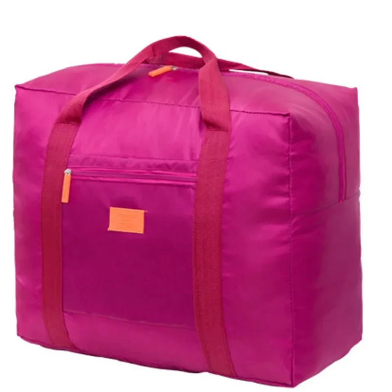 Portable Multi-function Bag Folding Travel Bags Nylon Waterproof Bag Large Capacity Hand Luggage Business Trip Traveling Bags