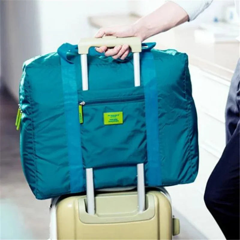 Portable Multi-function Bag Folding Travel Bags Nylon Waterproof Bag Large Capacity Hand Luggage Business Trip Traveling Bags