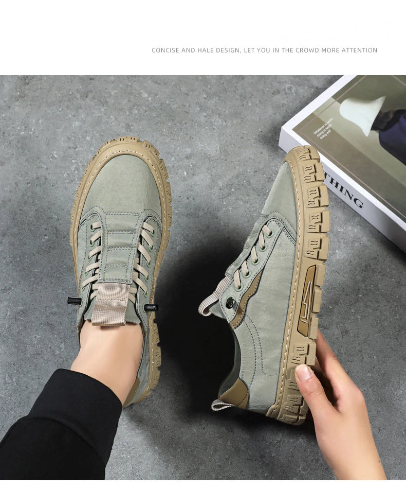 Men Shoes Ice Silk Canvas Shoes for Men 2023 New Breathable Sport Casual Shoes Slip on Men Sneakers Platform Vulcanized Loafers