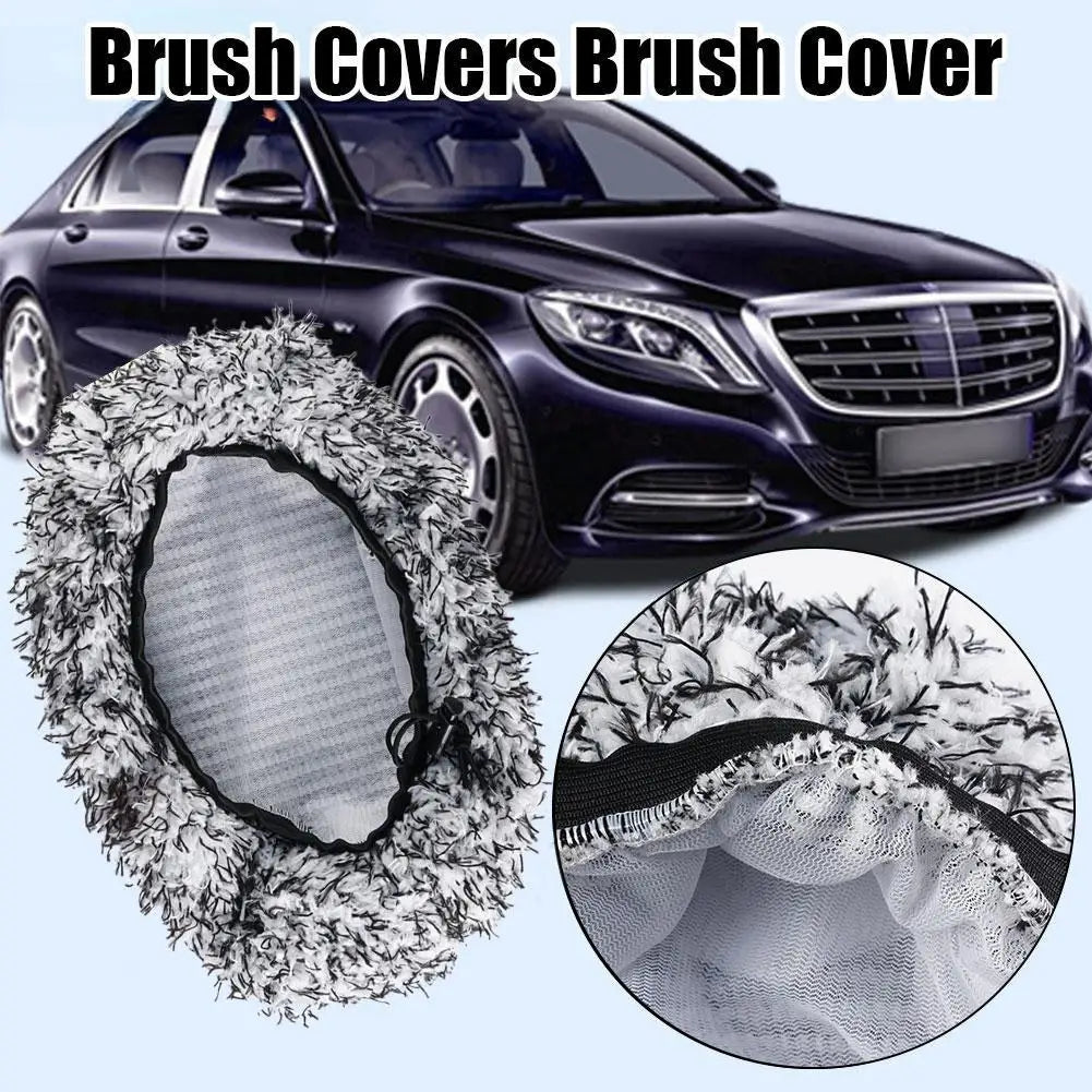 Cloth Mop Replacement Brush Cover Wholesale Long Handle Car Water Brush Cover Car Wash Brush Plush Cover