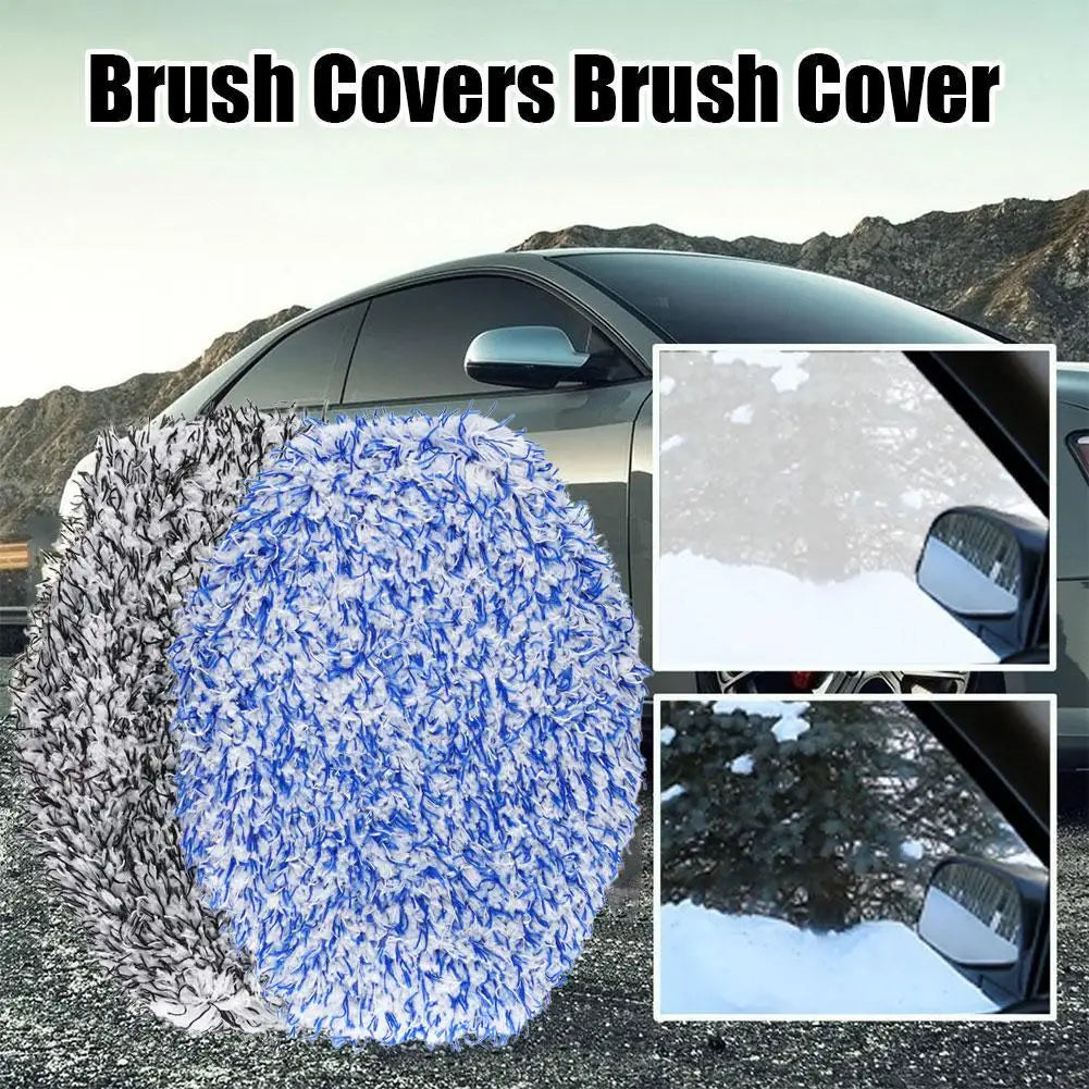 Cloth Mop Replacement Brush Cover Wholesale Long Handle Car Water Brush Cover Car Wash Brush Plush Cover