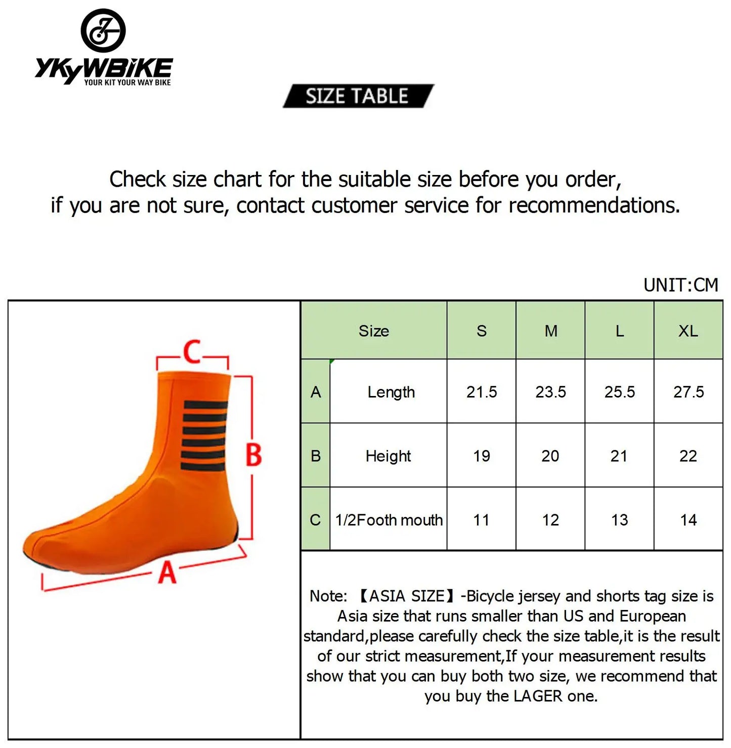 YKYWBIKE Waterproof Cycling Overshoes Bicycle Shoes Covers Reflective Windproof MTB Road Keep Warm Bike Lock Protector
