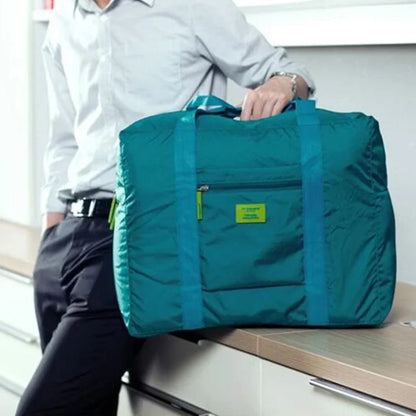 Portable Multi-function Bag Folding Travel Bags Nylon Waterproof Bag Large Capacity Hand Luggage Business Trip Traveling Bags
